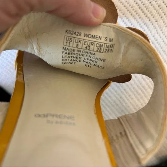 Rockport women’s size 11 Wedge Sandals with Orange Floral Accent Cruise Resort - Picture 10 of 10